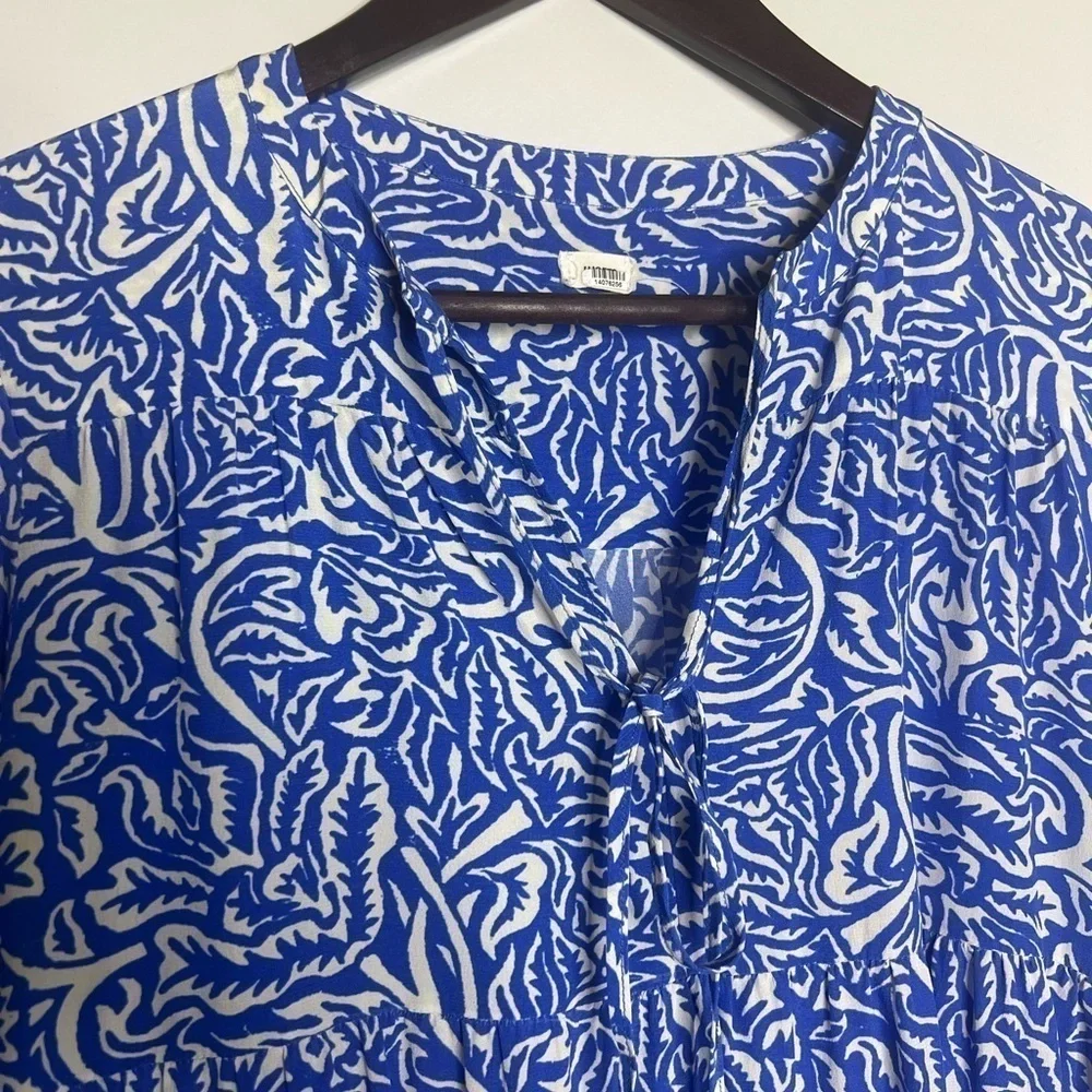 Warm Garden Dress Silk Shift Mini Dress